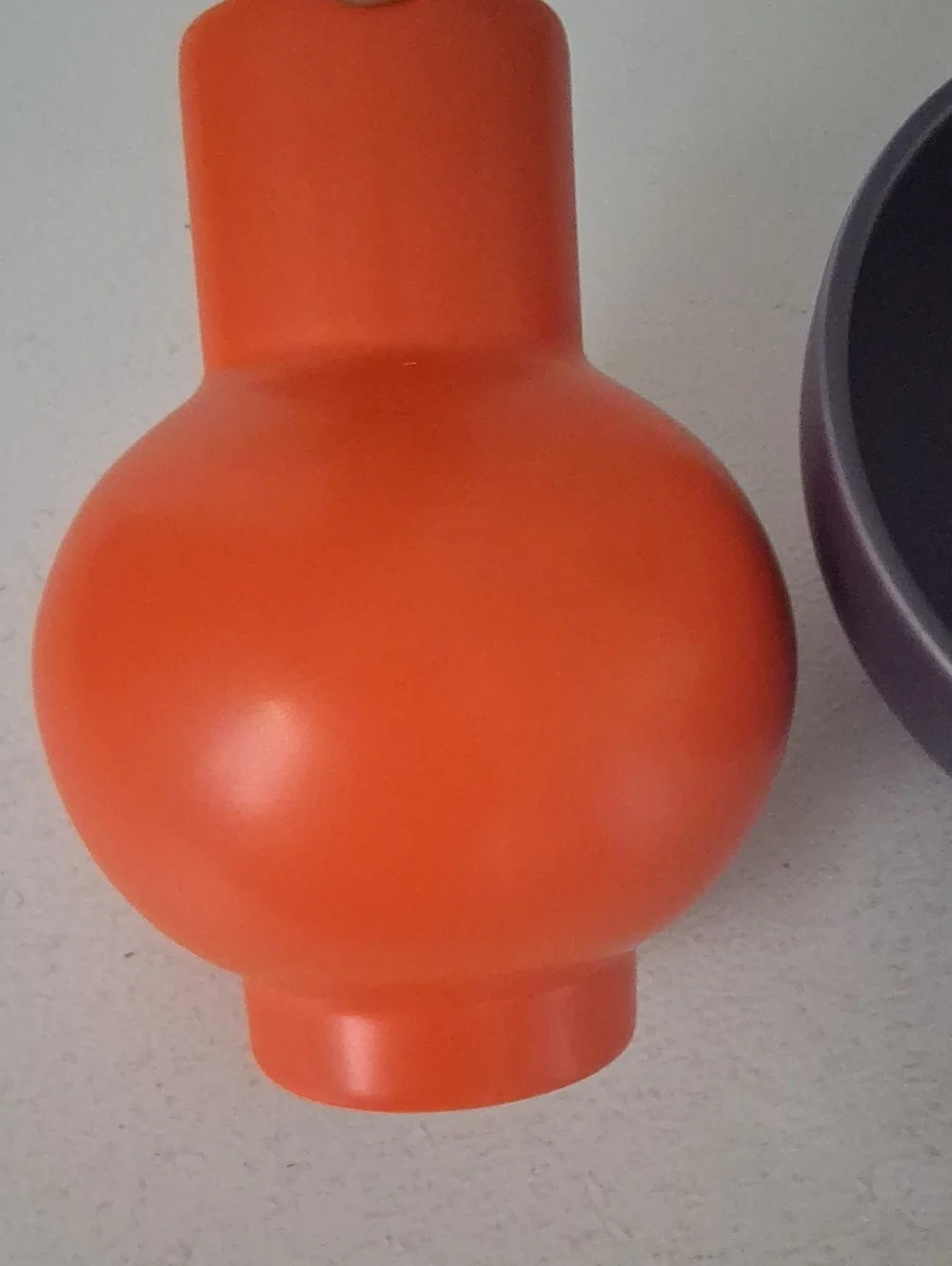 Moma Ceramic Accent Trio in Orange, Pink & Purple